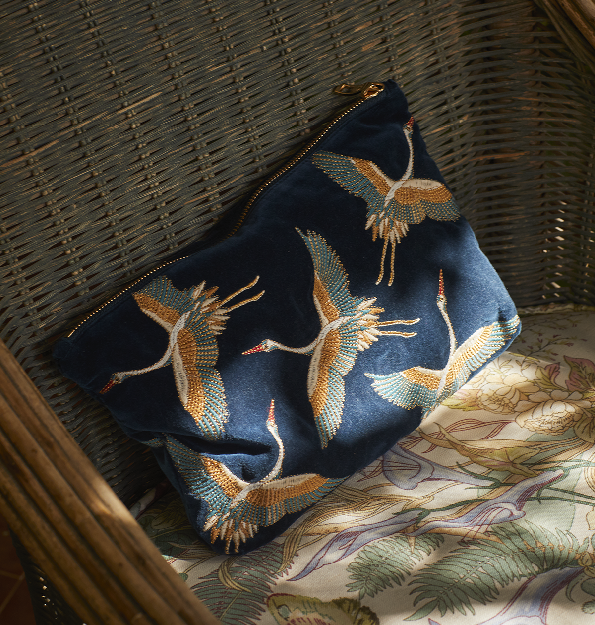 Wild Crane Everyday Pouch