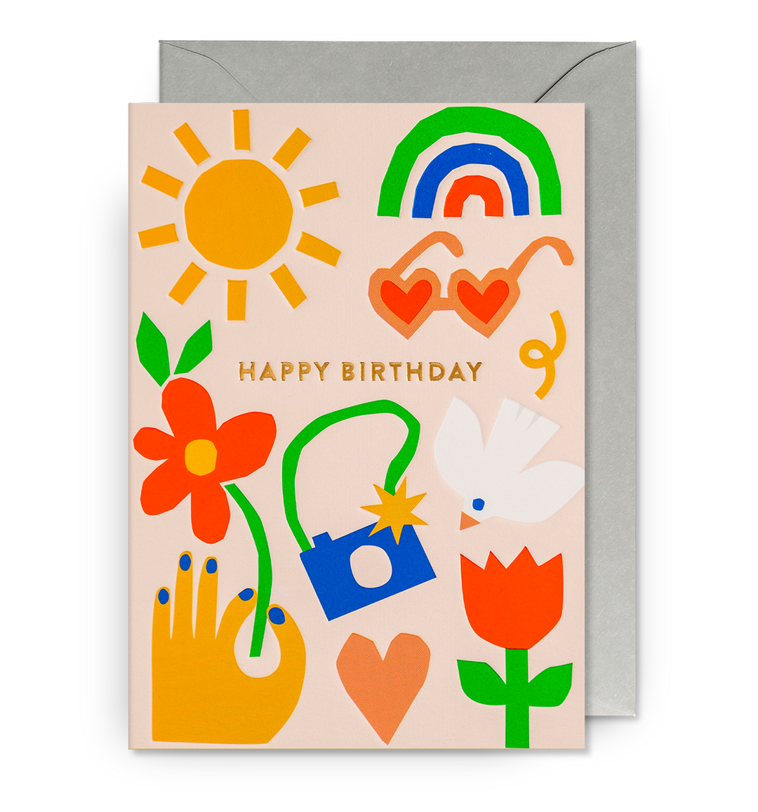 Happy Birthday Sunshine Collage Card
