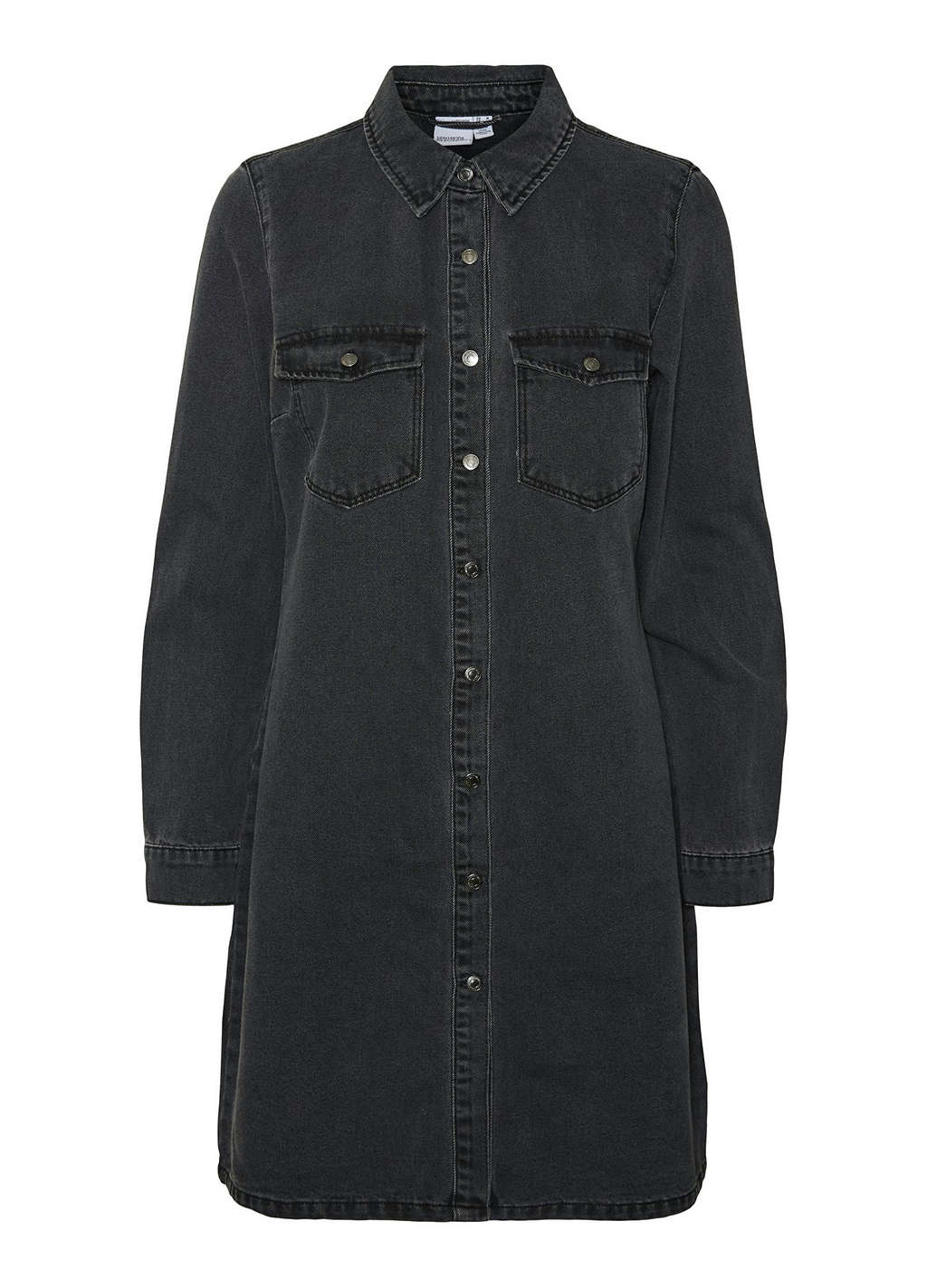 Vero Moda Jennie Denim Shirt Dress - Black