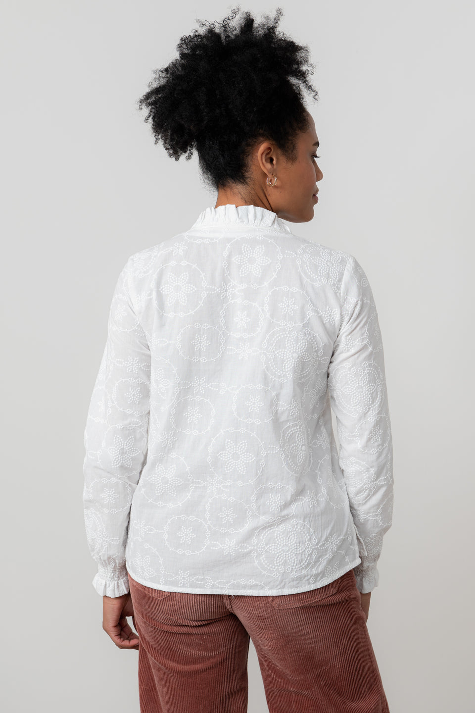 Lily & Me Kit Ruffle Blouse