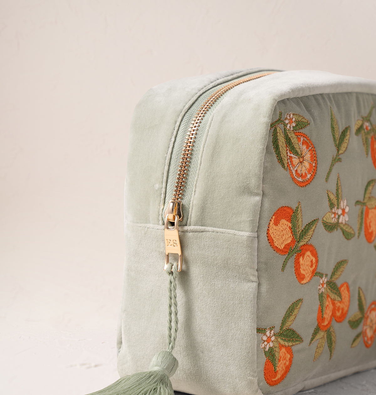 Orange Blossom Sage Wash Bag