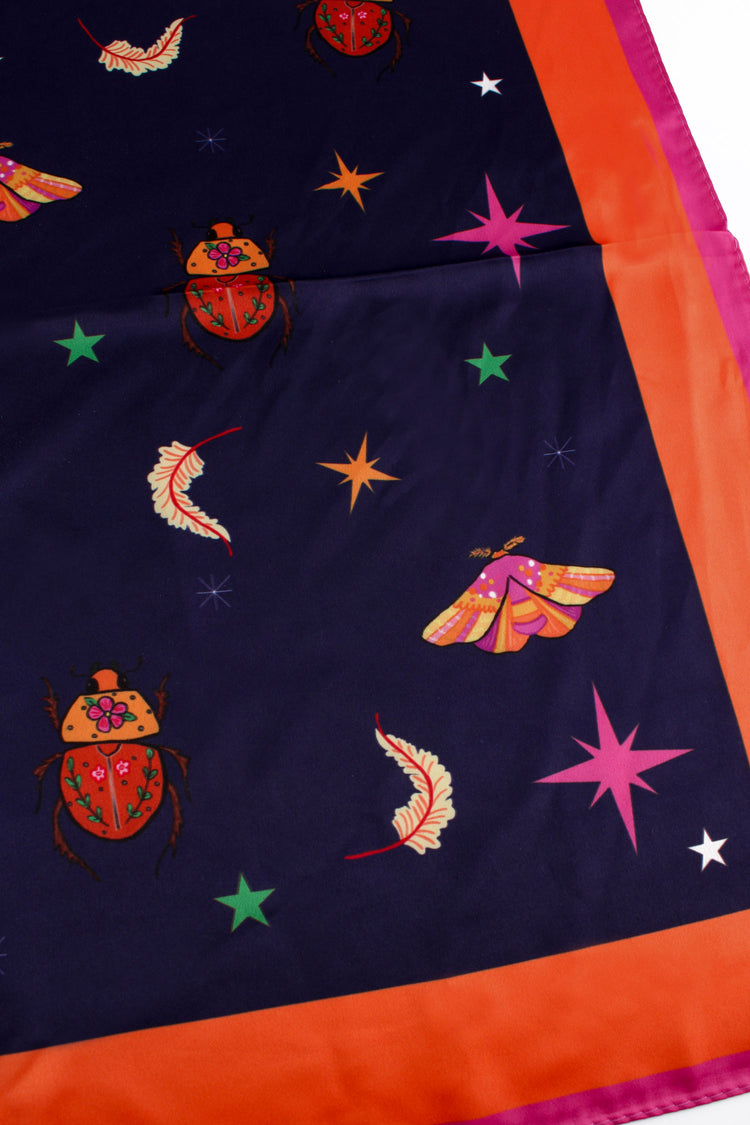 My Doris Moth & Beetle Scarf