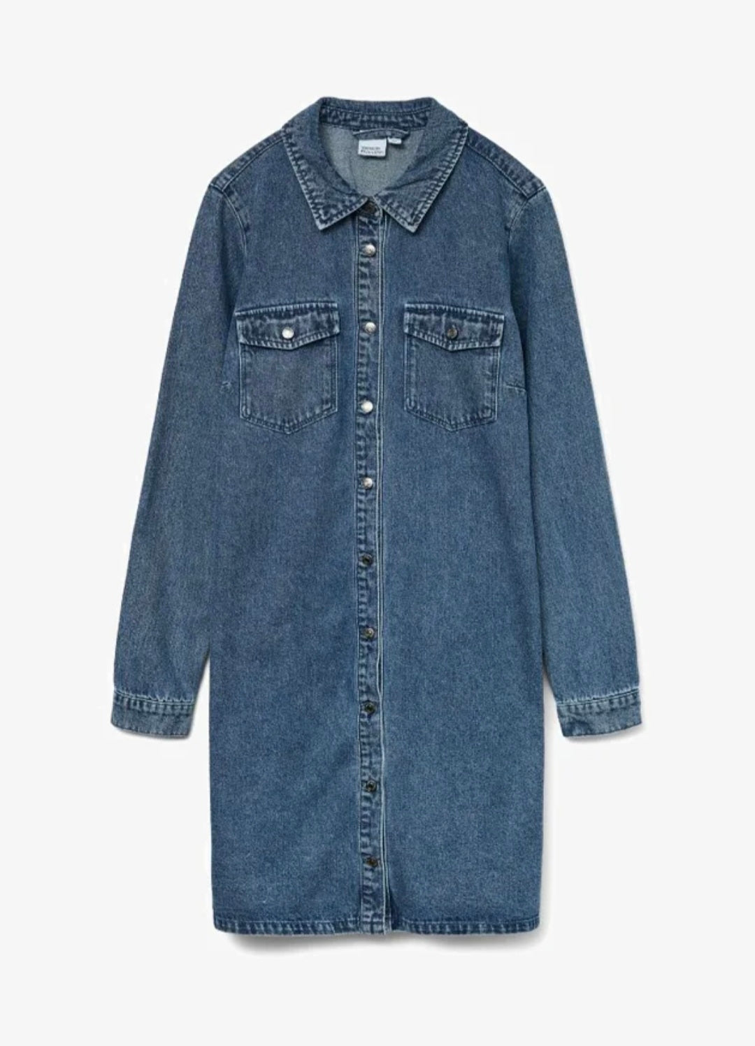 Vero Moda Jennie Denim Shirt Dress - Blue