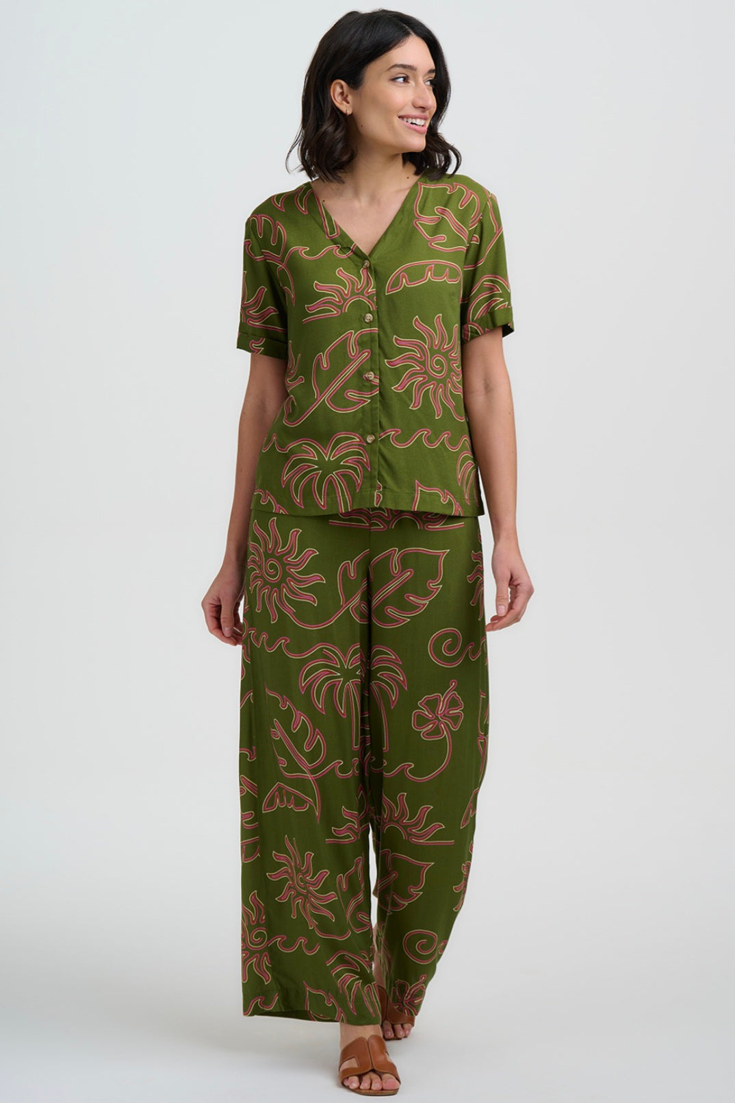 Sugarhill Brighton Hatty Tropical Shirt