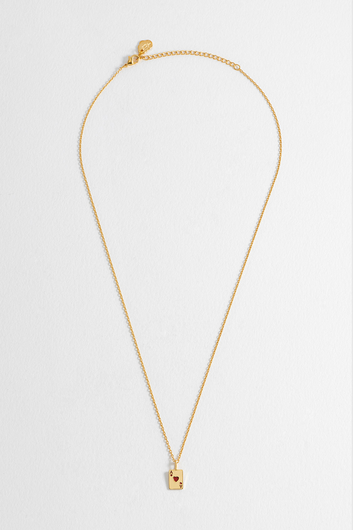 Estella Bartlett Ace of Hearts Necklace