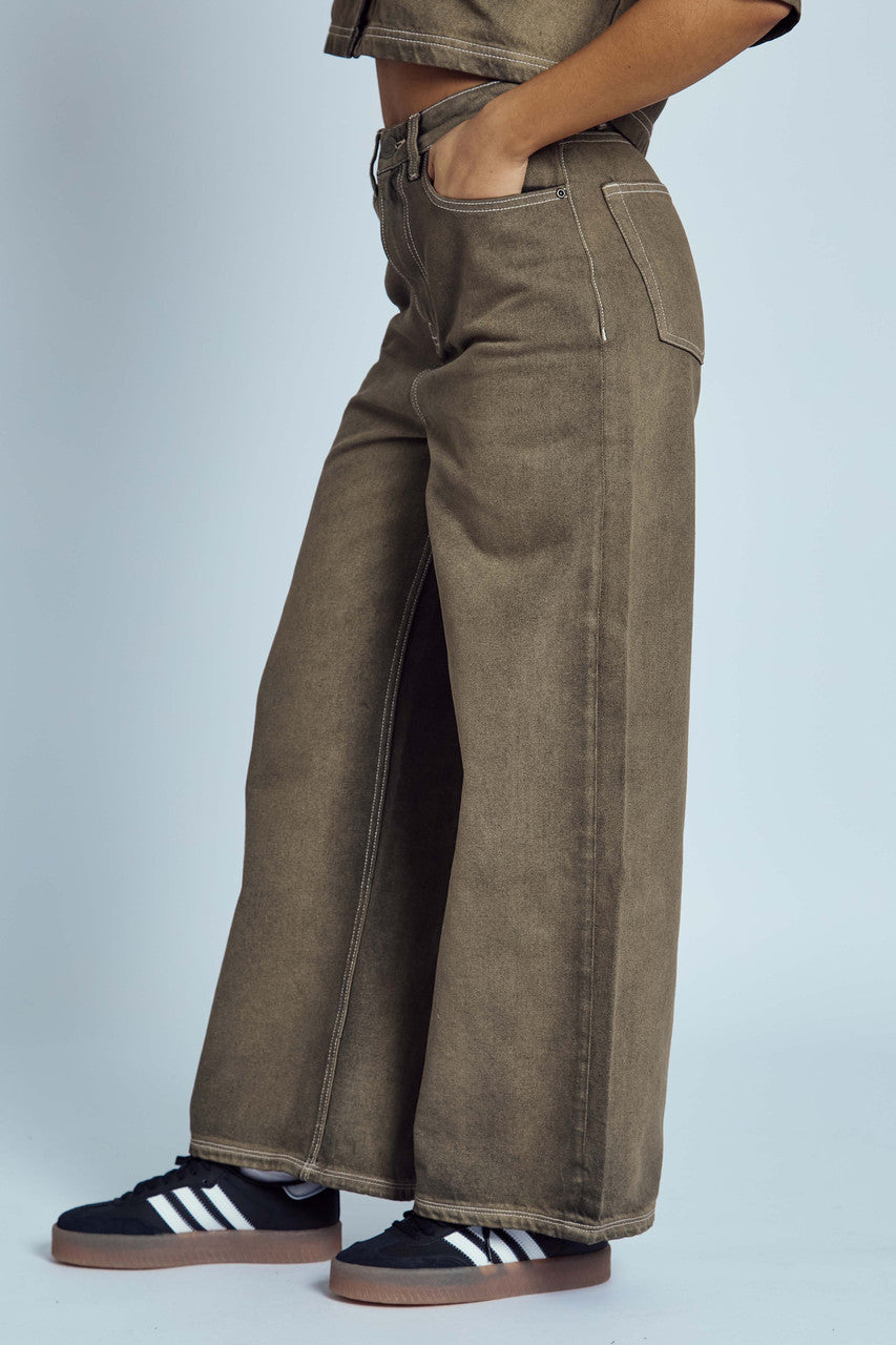 Native Youth Barrel Leg Jeans