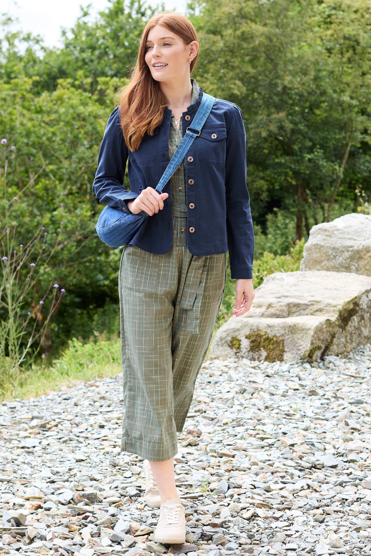 Lily & Me Seren Jacket in Navy