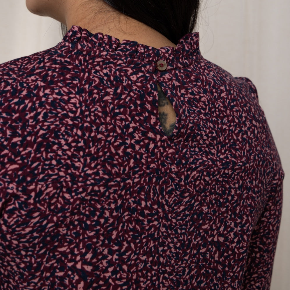 Lily & Me Reflections Top Seagrass Mulberry