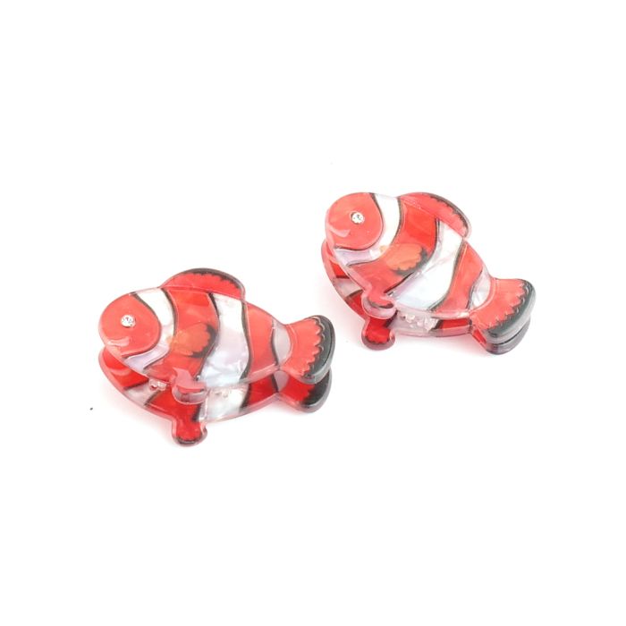 Mini Clownfish Claw Clips
