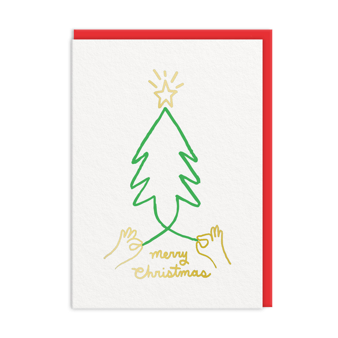 Merry Christmas Tree Card