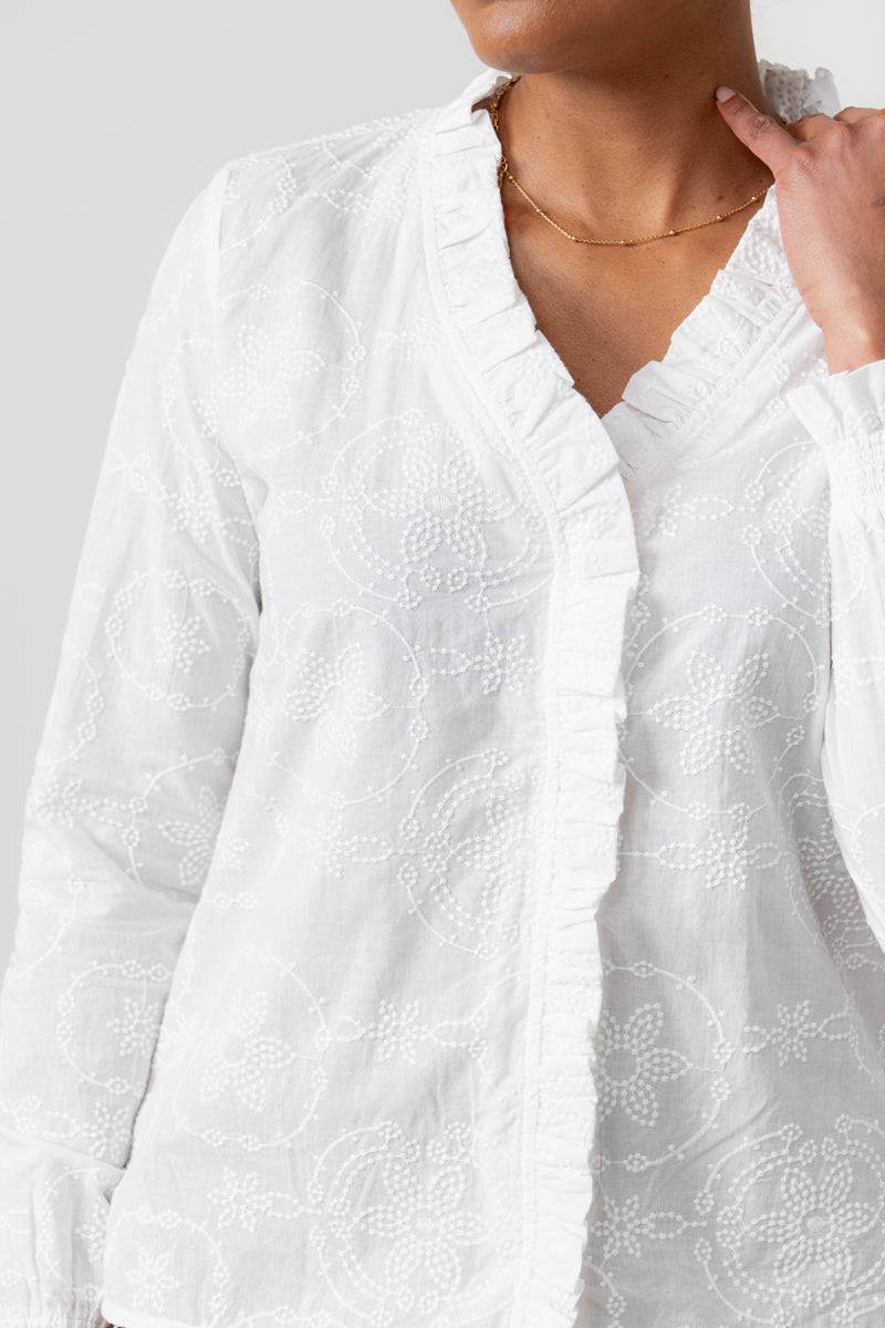 Lily & Me Kit Ruffle Blouse