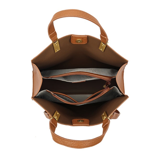 Structured Bag in Tan