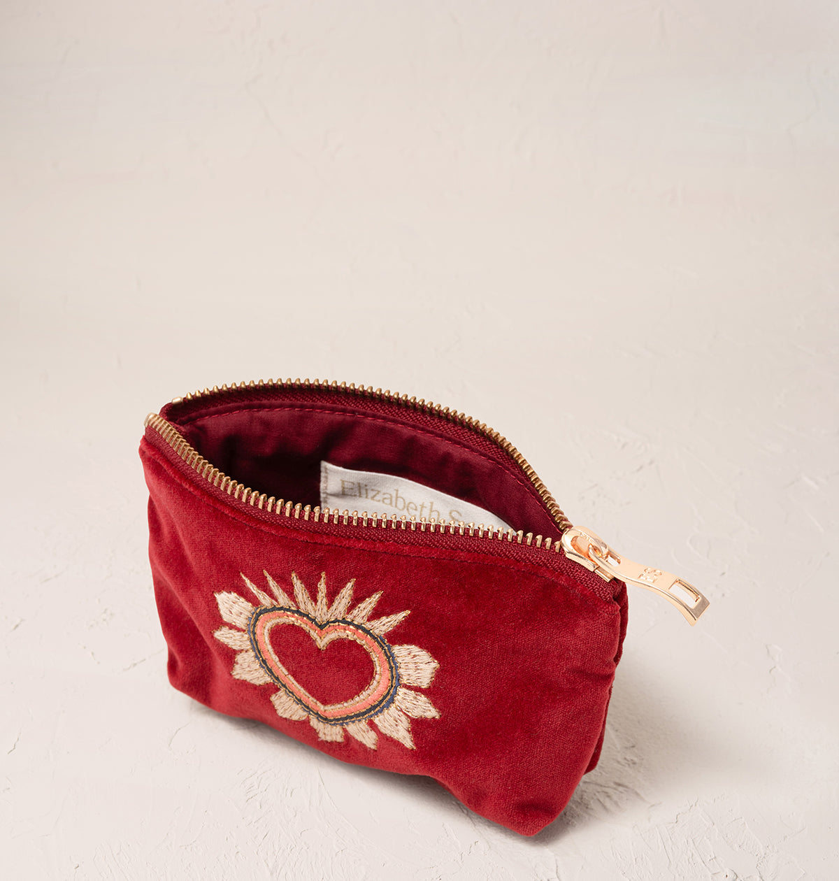 Enchanted Heart Coin Purse in Rouge