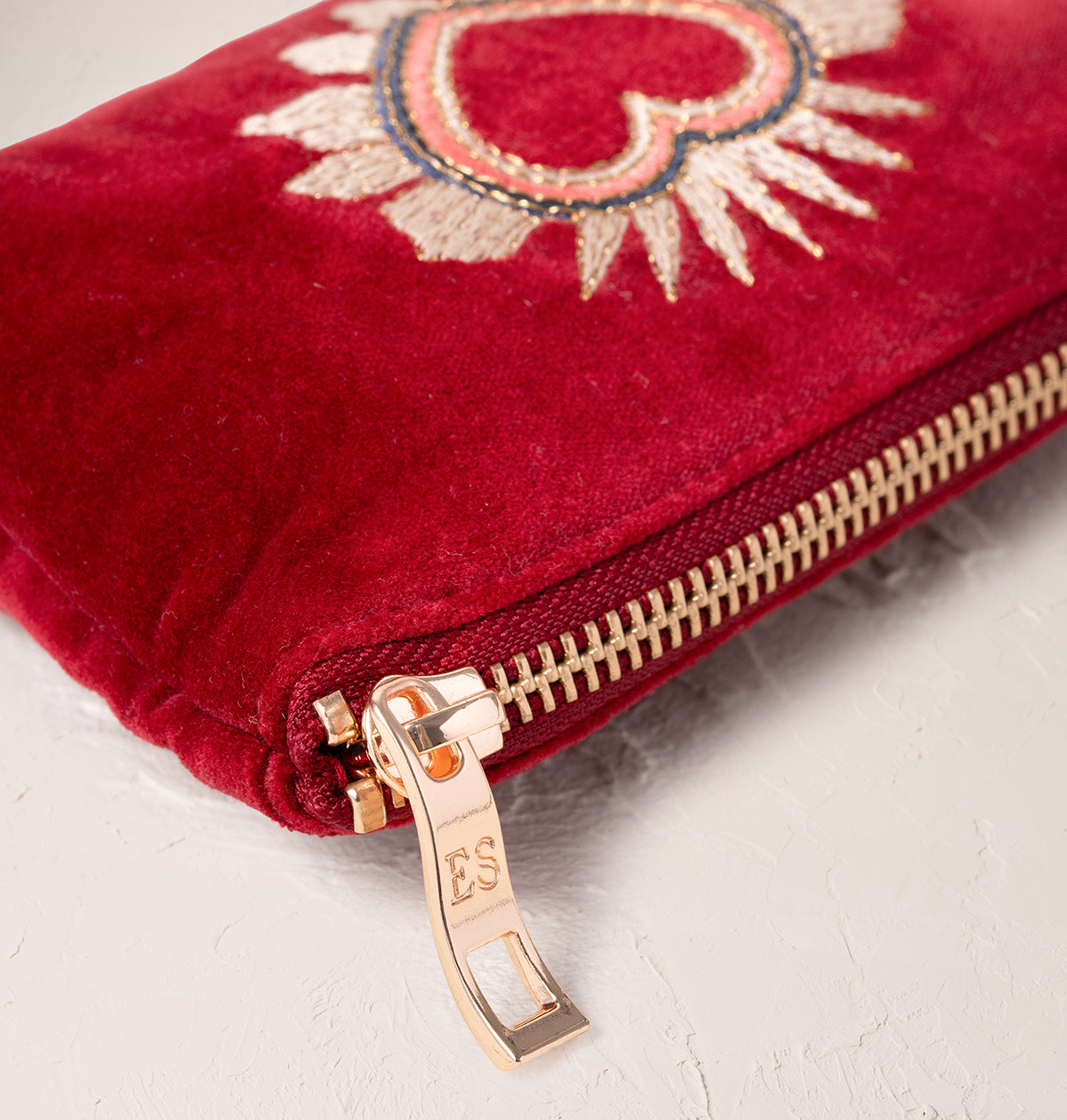 Enchanted Heart Coin Purse in Rouge
