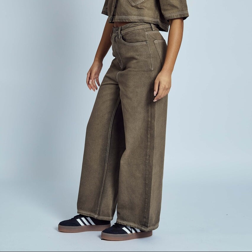 Native Youth Barrel Leg Jeans