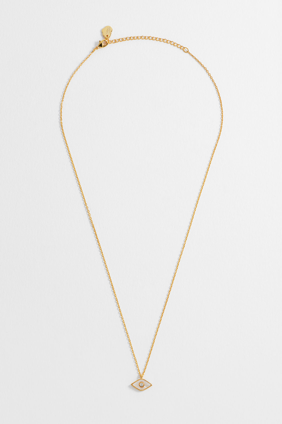 Estella Bartlett Pearl Evil Eye Necklace