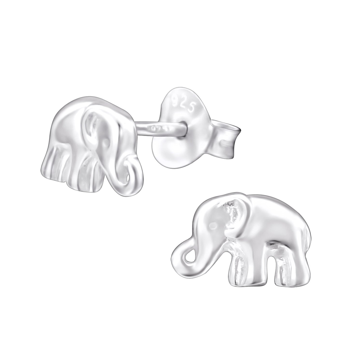 Ophelia Silver Elephant Studs