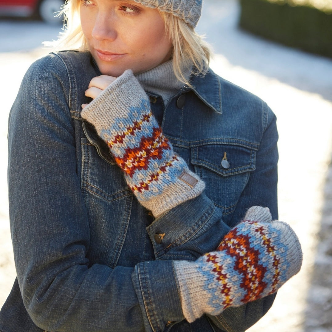 Shetland Handwarmers Oatmeal