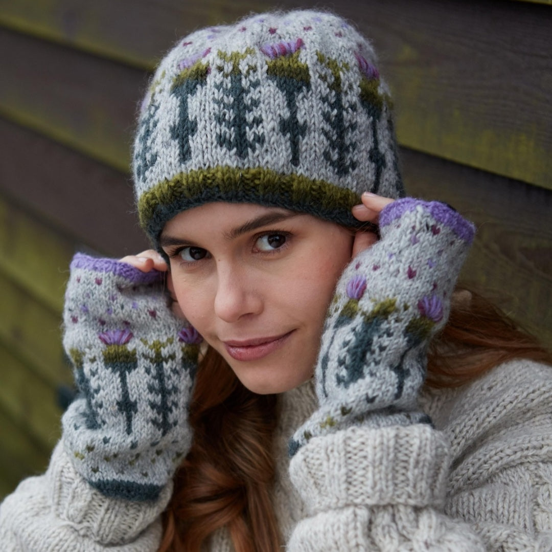 Thistle Handwarmers