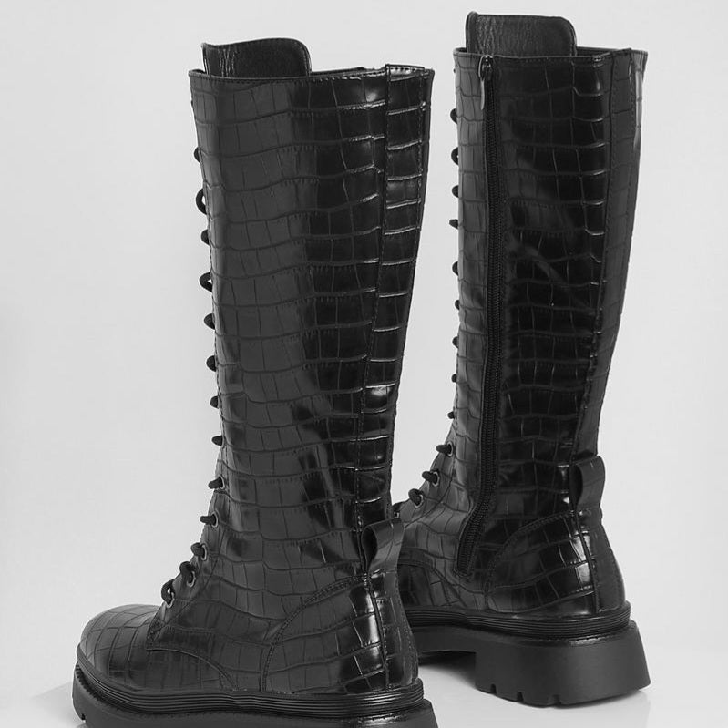 Lorna Lace Up Boots