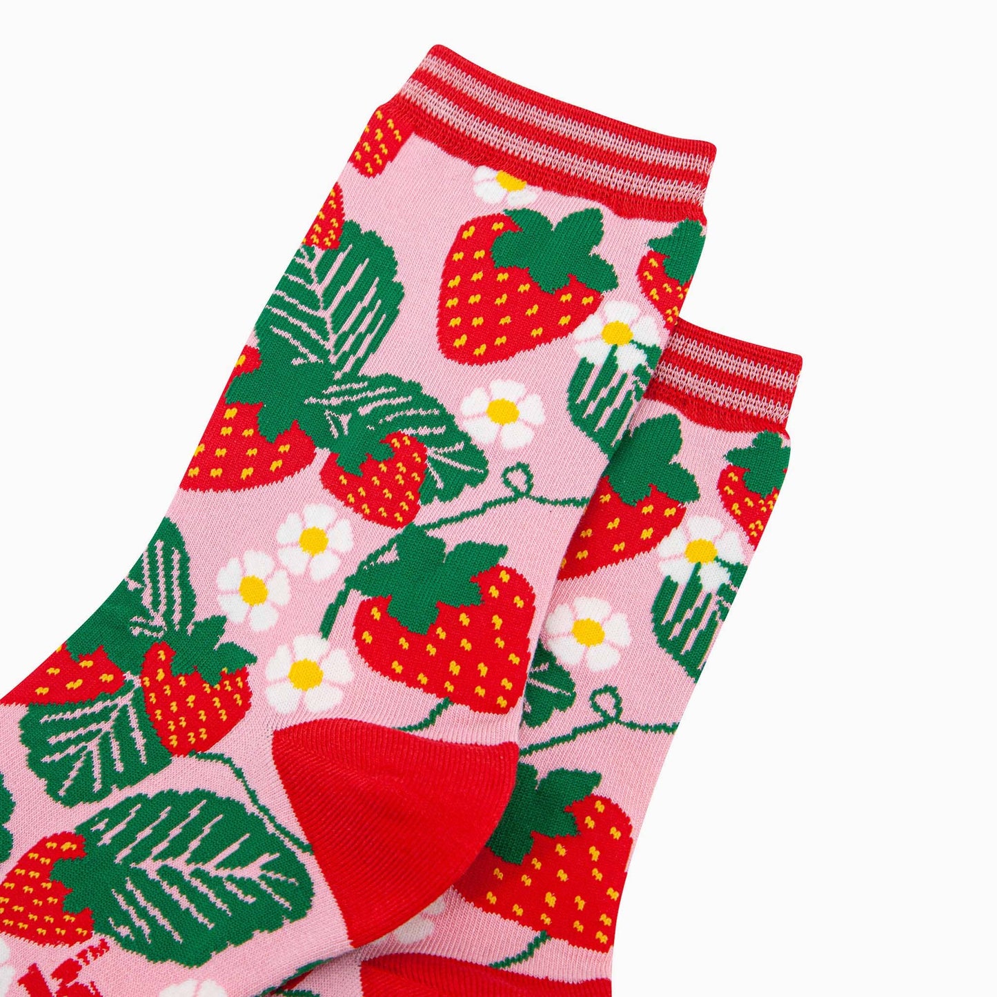Strawberry Bamboo Socks