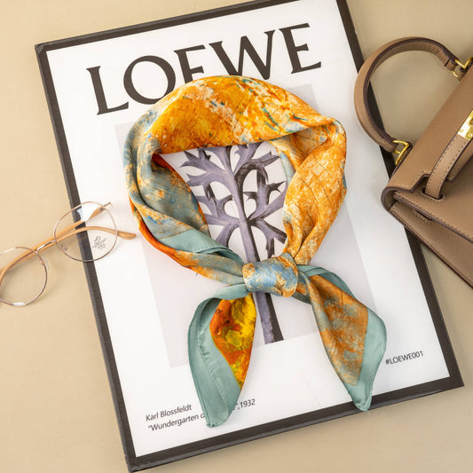 Renaissance Silky Square Scarf