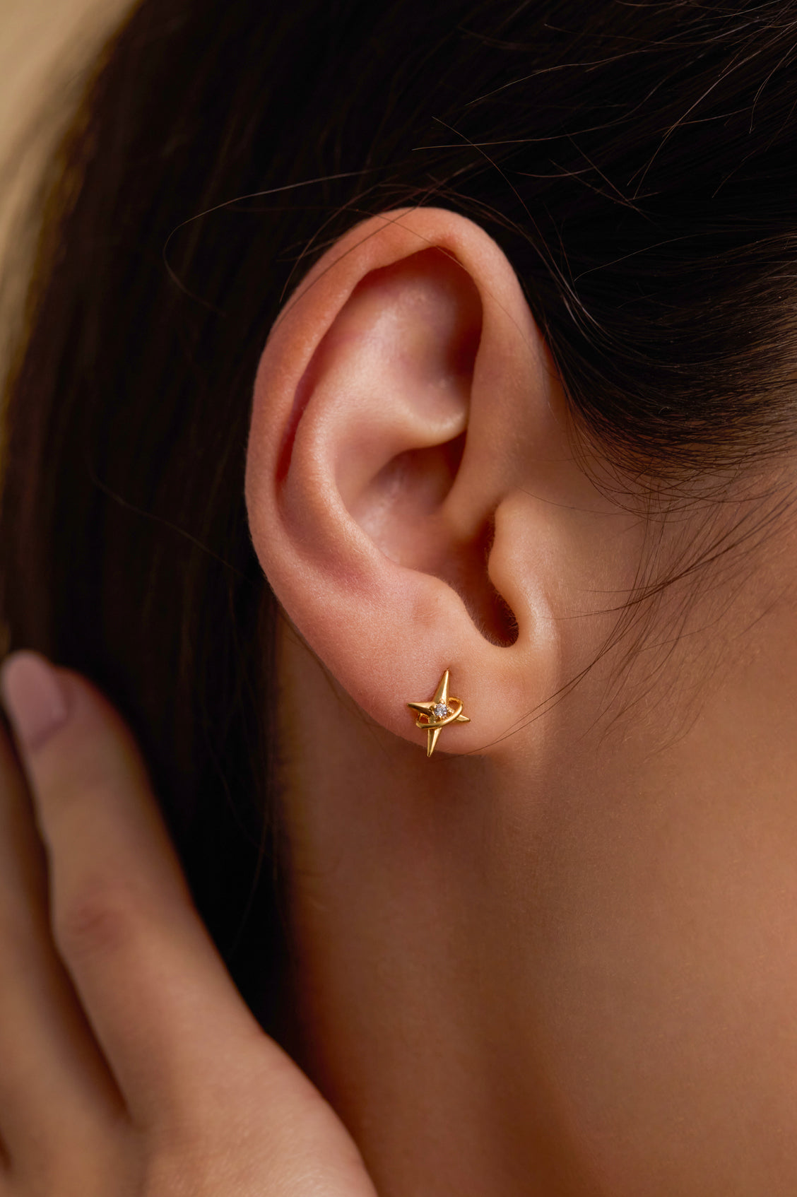 Estella Bartlett North Star Stud Earrings