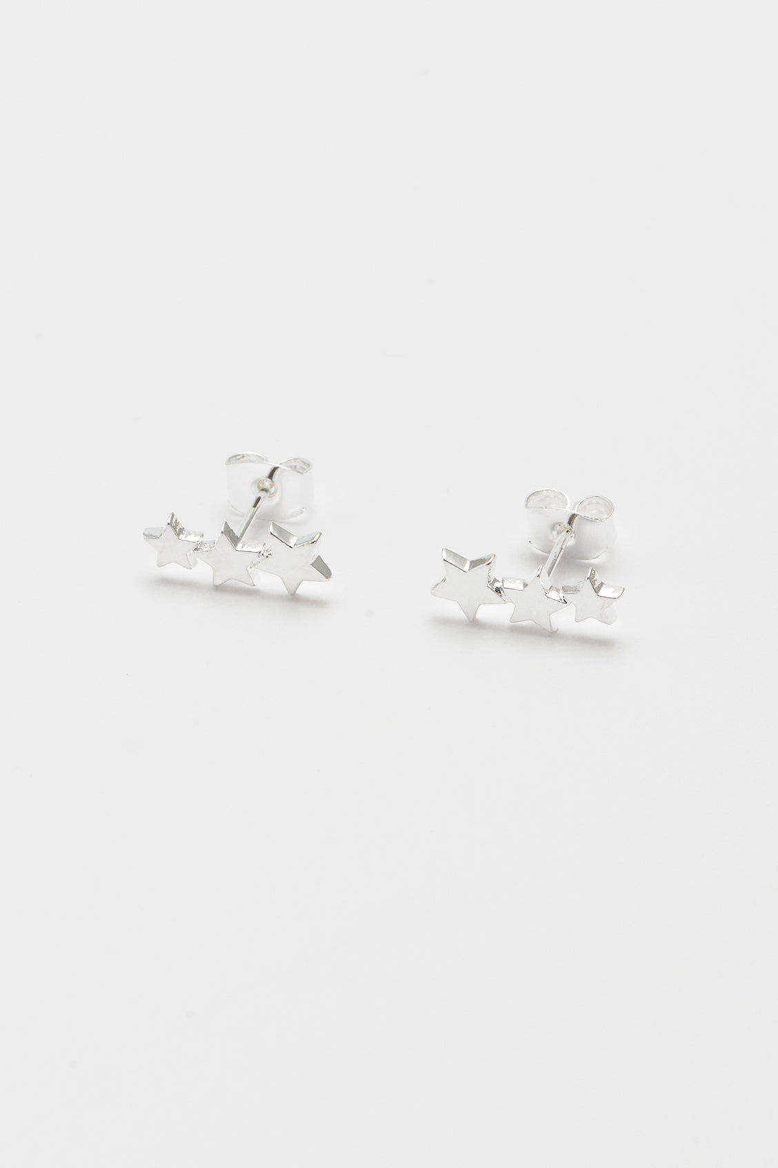 Estella Bartlett Trio Star Stud Earrings