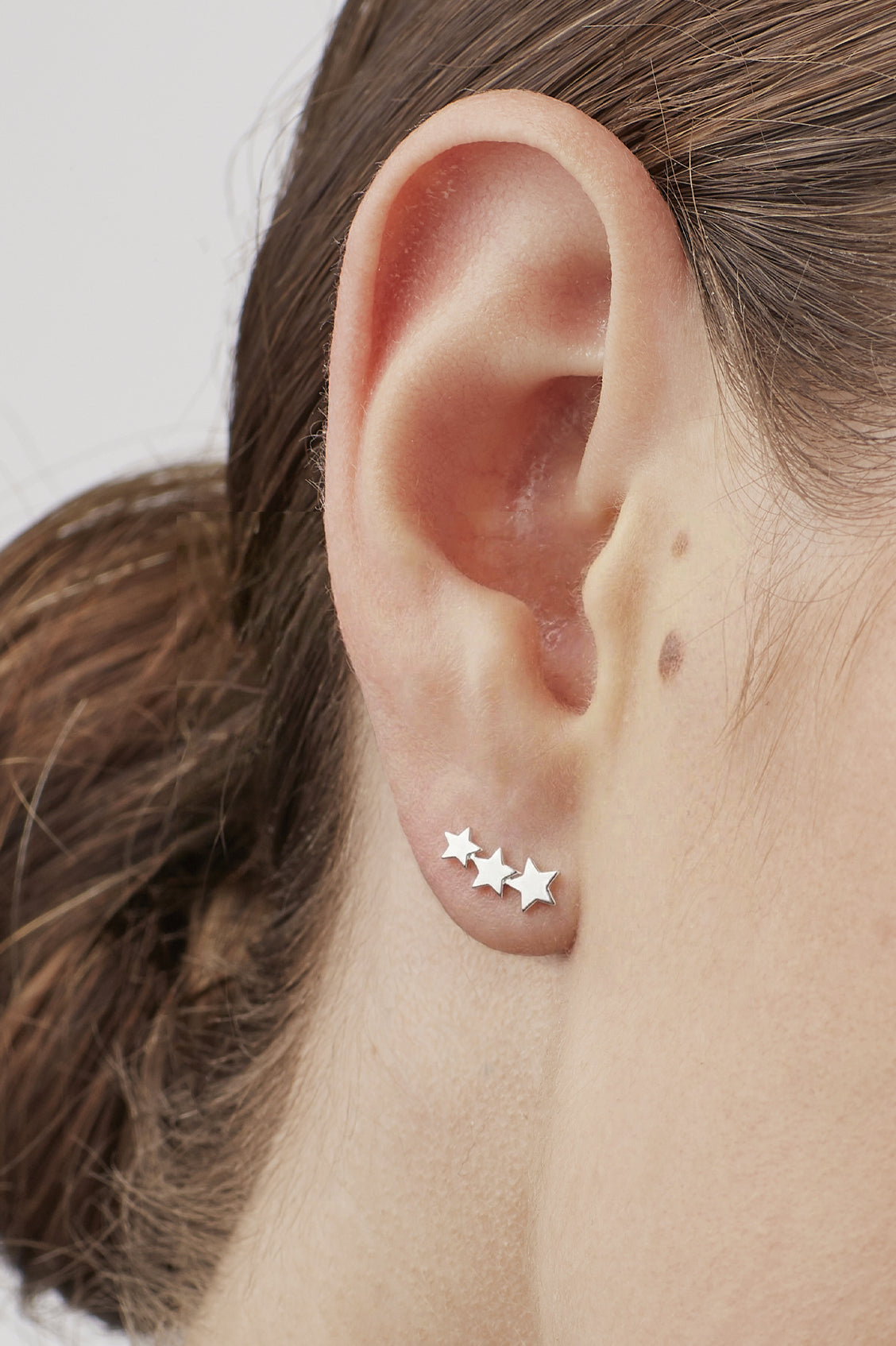Estella Bartlett Trio Star Stud Earrings