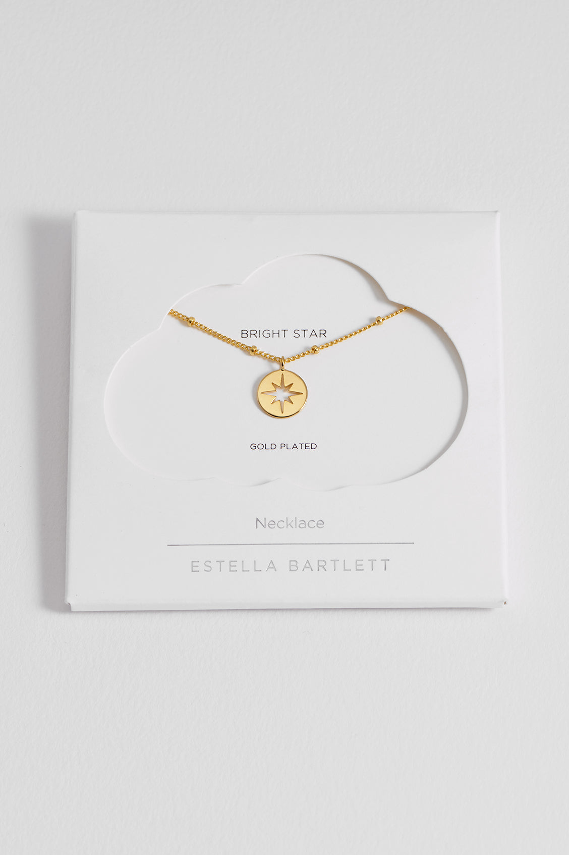 Estella Bartlett Starburst Disc Necklace