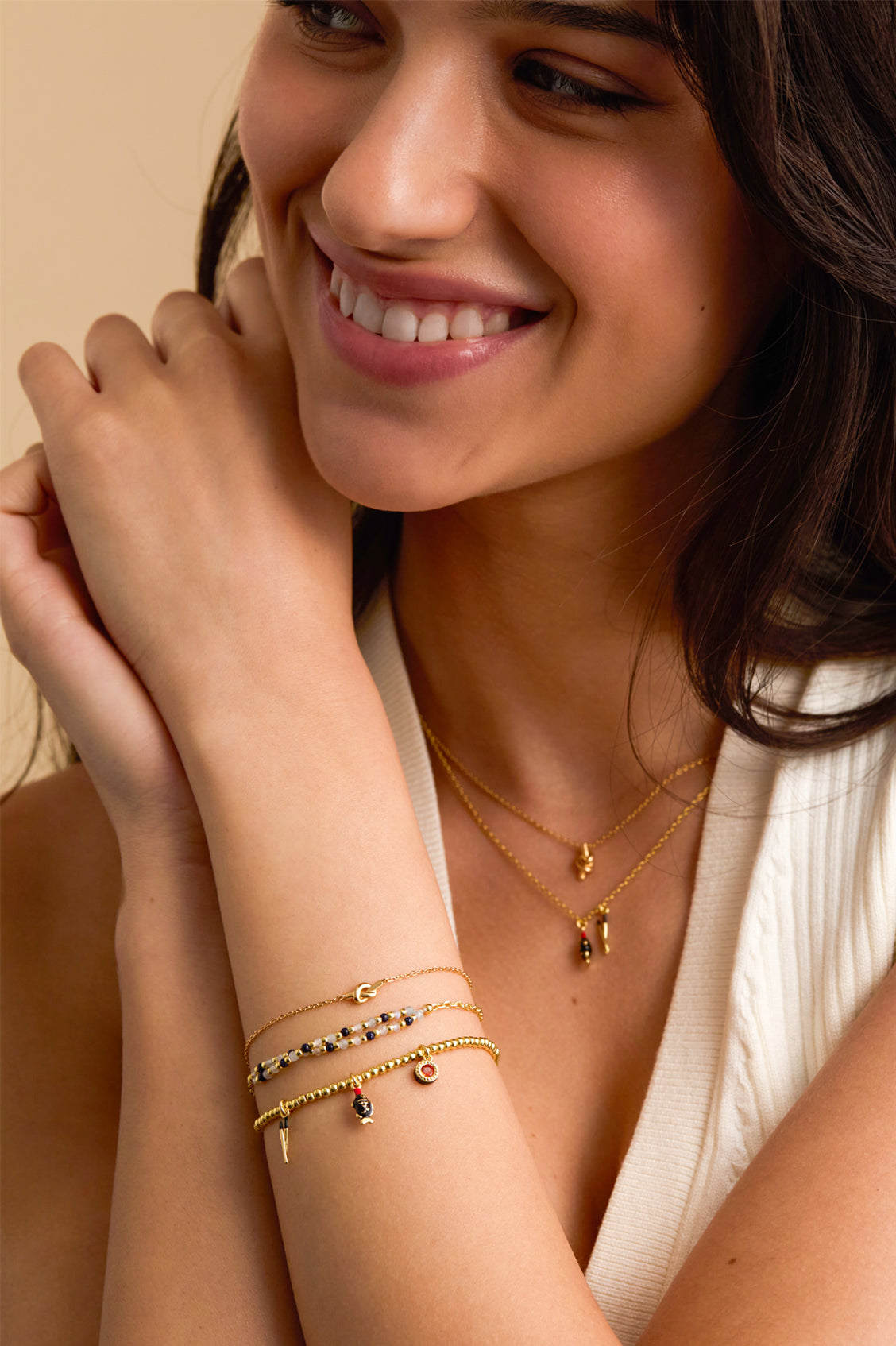 Estella Bartlett Knot Chain Bracelet