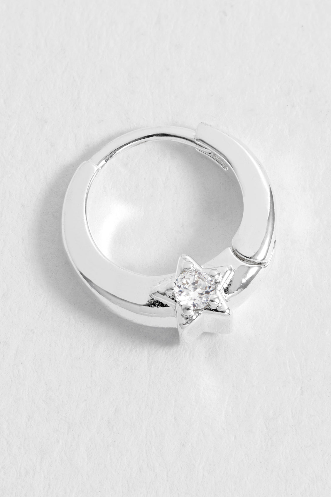 Estella Bartlett Moon & Star Huggies Silver