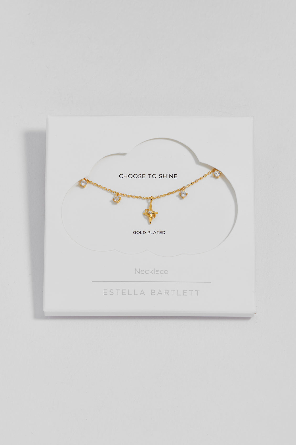 Estella Bartlett North Star Charm Necklace