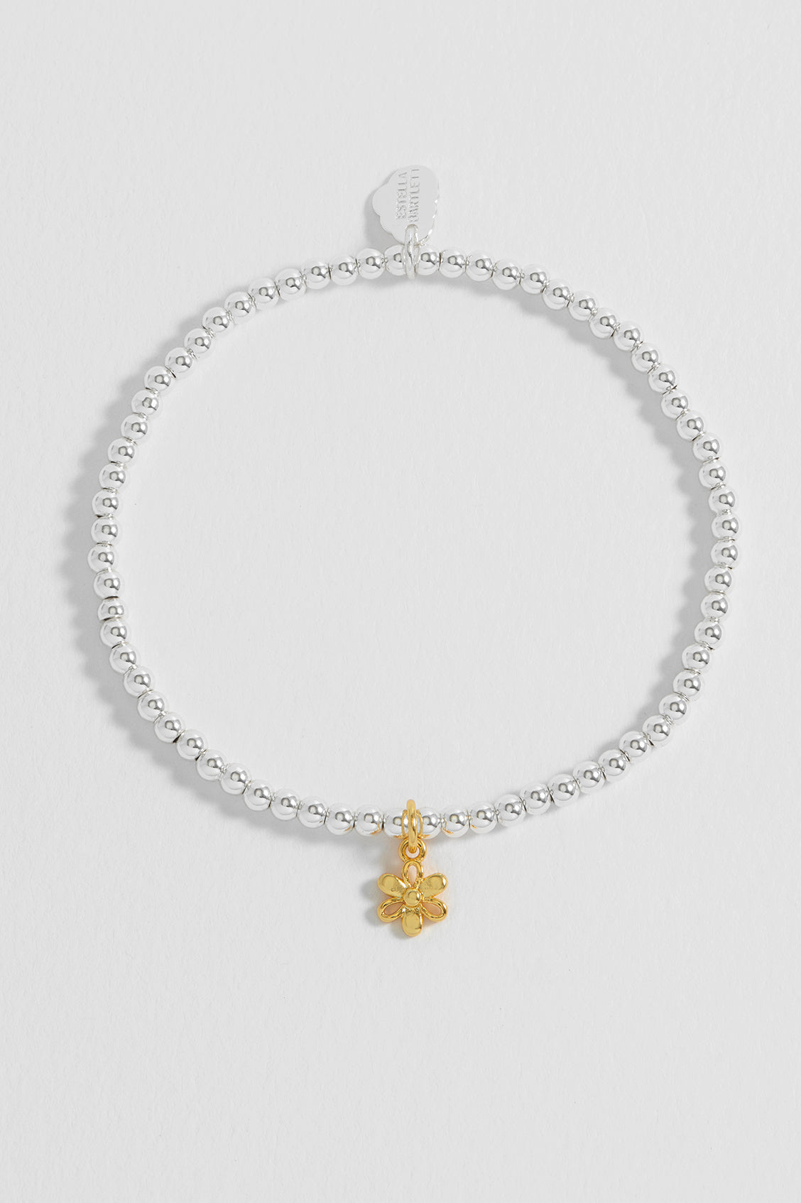 Estella Bartlett Open Petal Flower Charm Bracelet