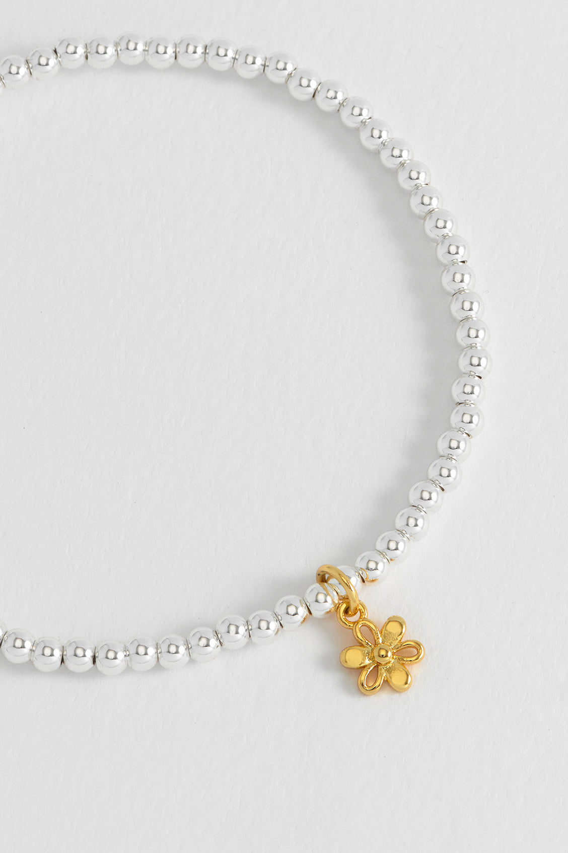 Estella Bartlett Open Petal Flower Charm Bracelet