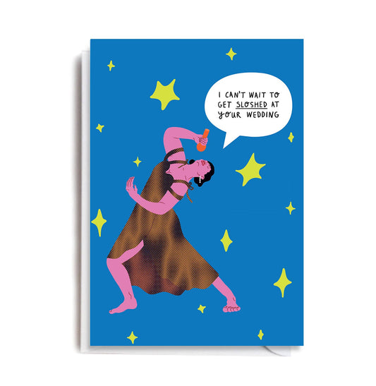 Wedding Sloshed Card
