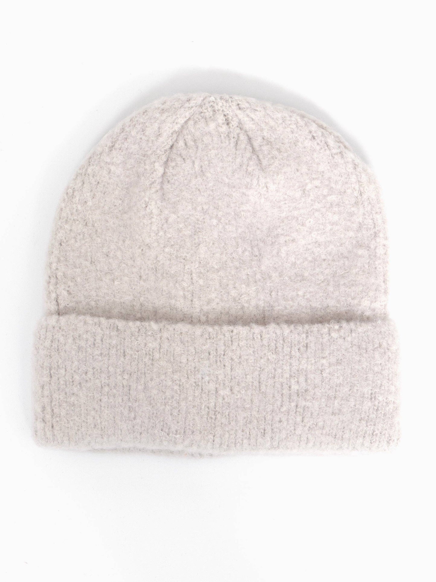 Saylor Beanie Hat in Light Grey