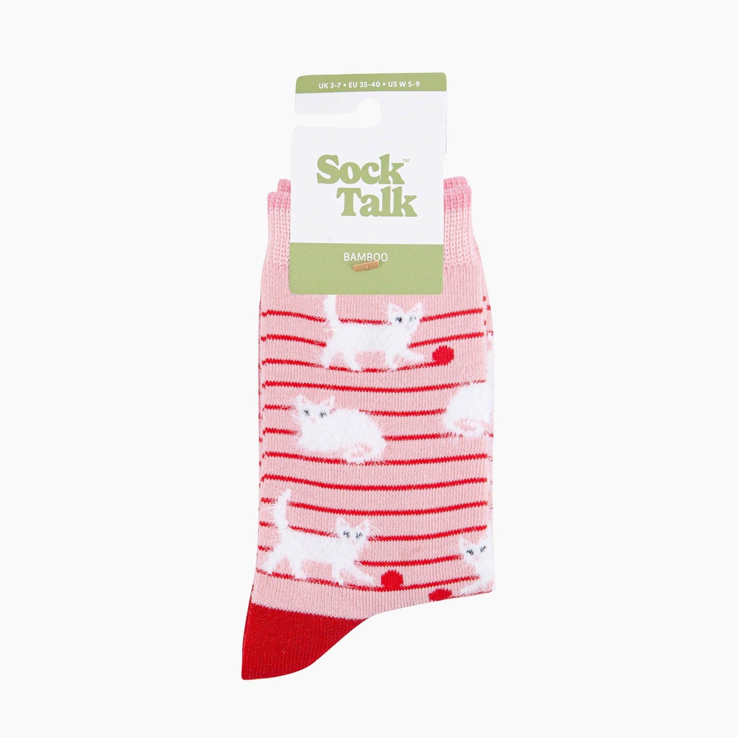 Cat & Yarn Bamboo Socks