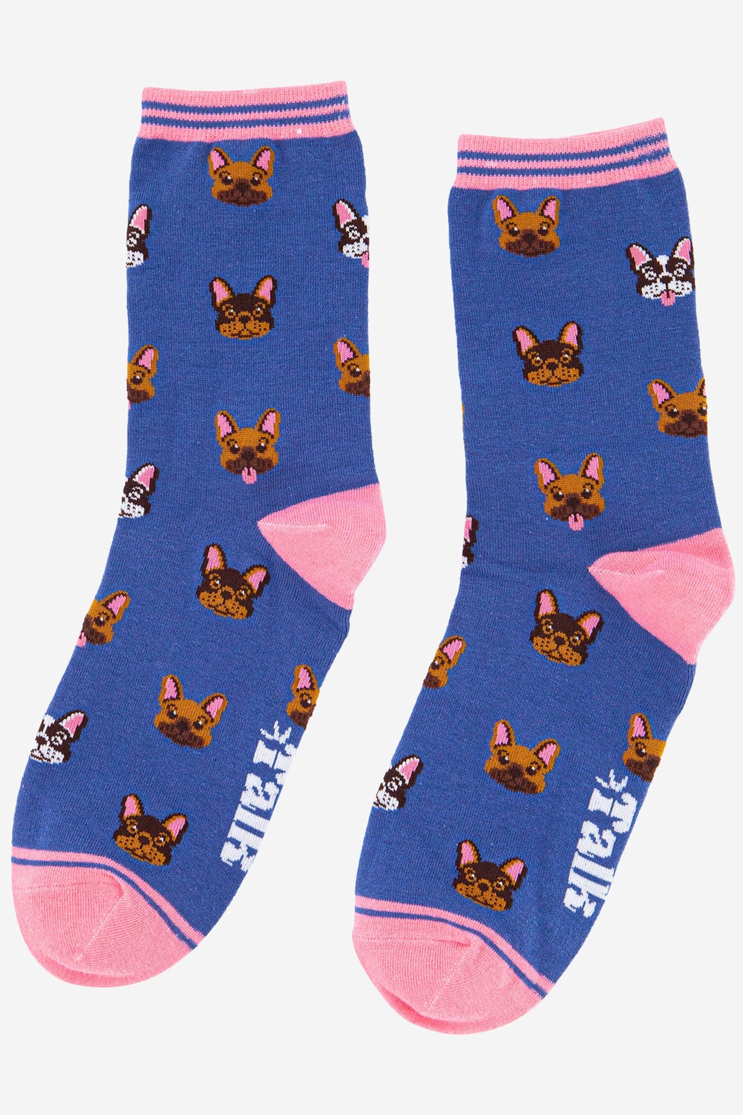 French Bulldog Bamboo Dog Socks