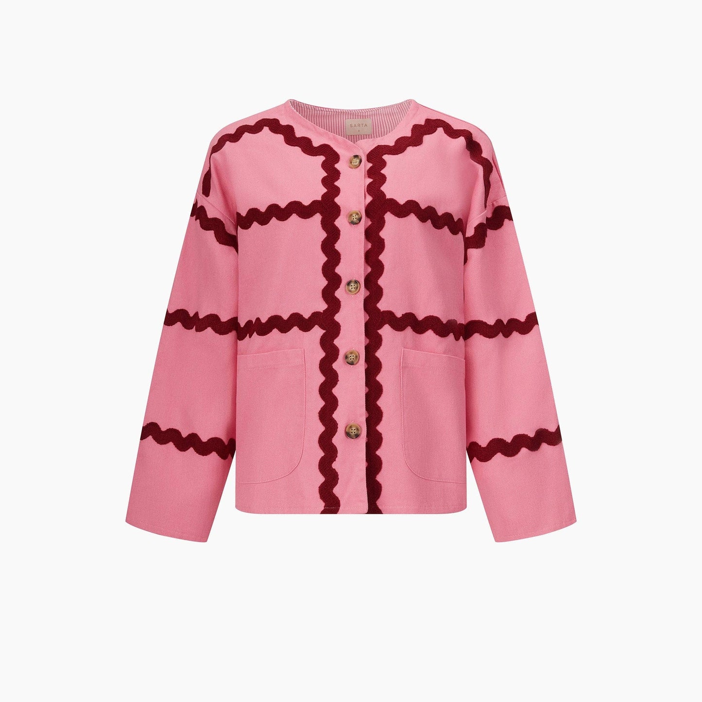 Willow Ric Rac Trim Cotton Twill Jacket