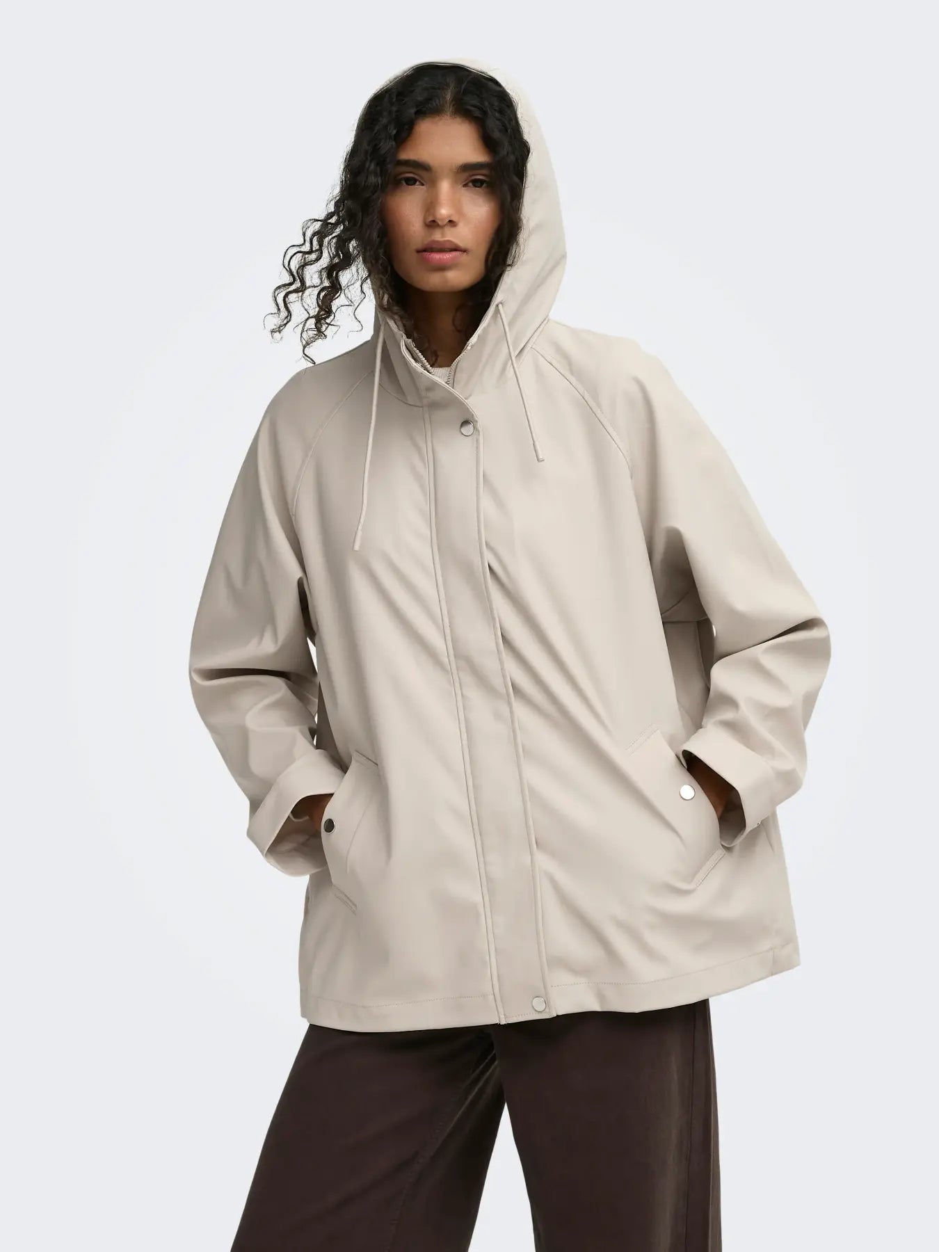 ONLY Elisa Rubberised Raincoat