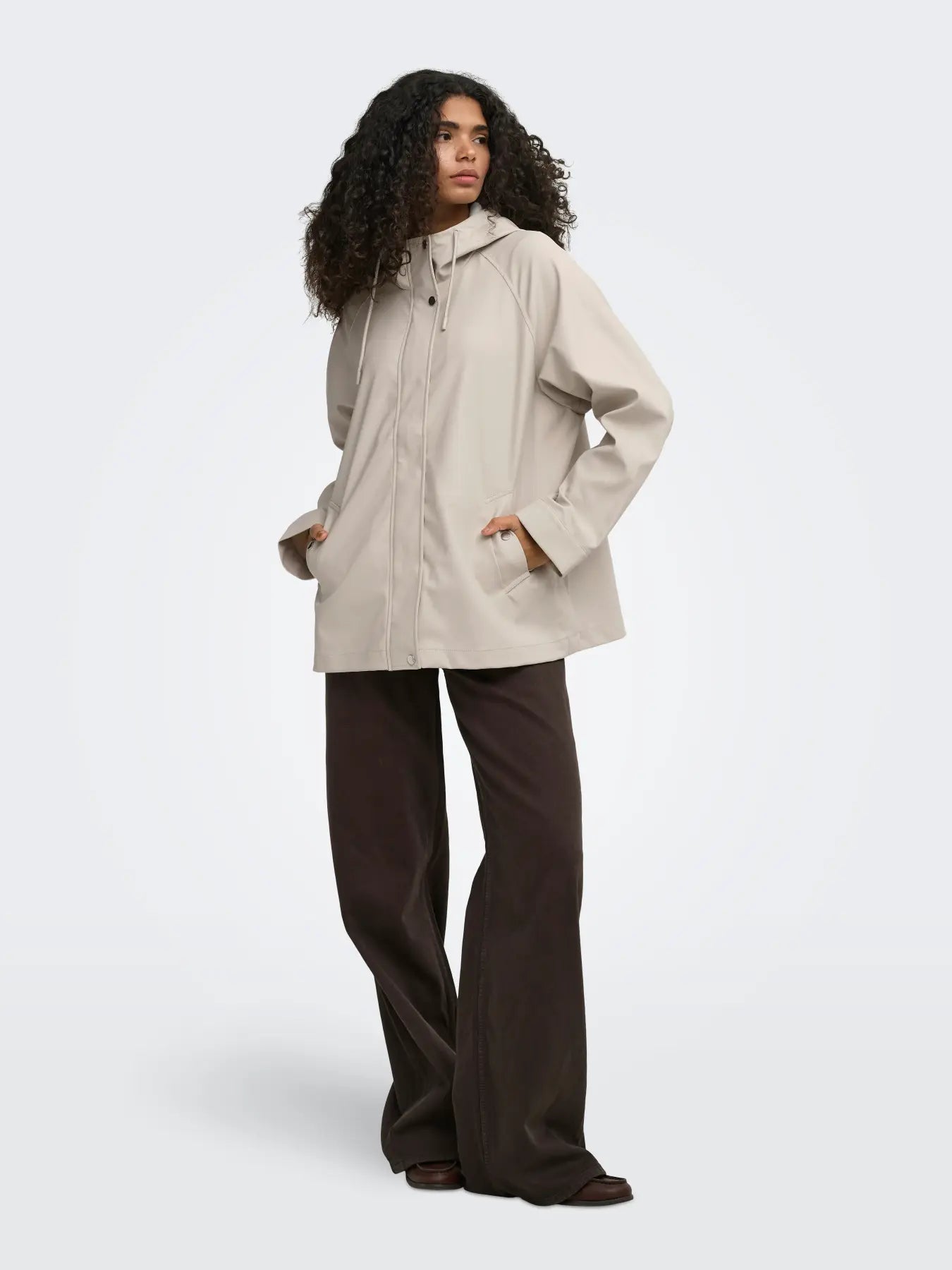 ONLY Elisa Rubberised Raincoat