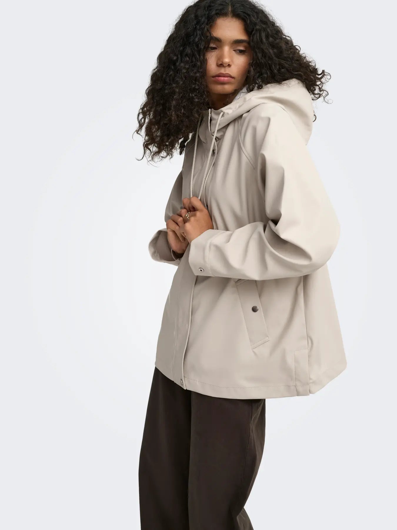 ONLY Elisa Rubberised Raincoat