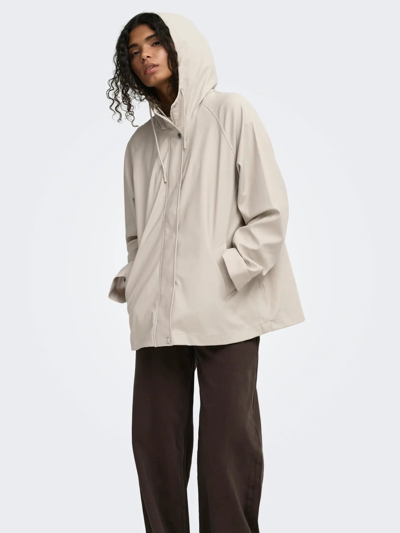 ONLY Elisa Rubberised Raincoat