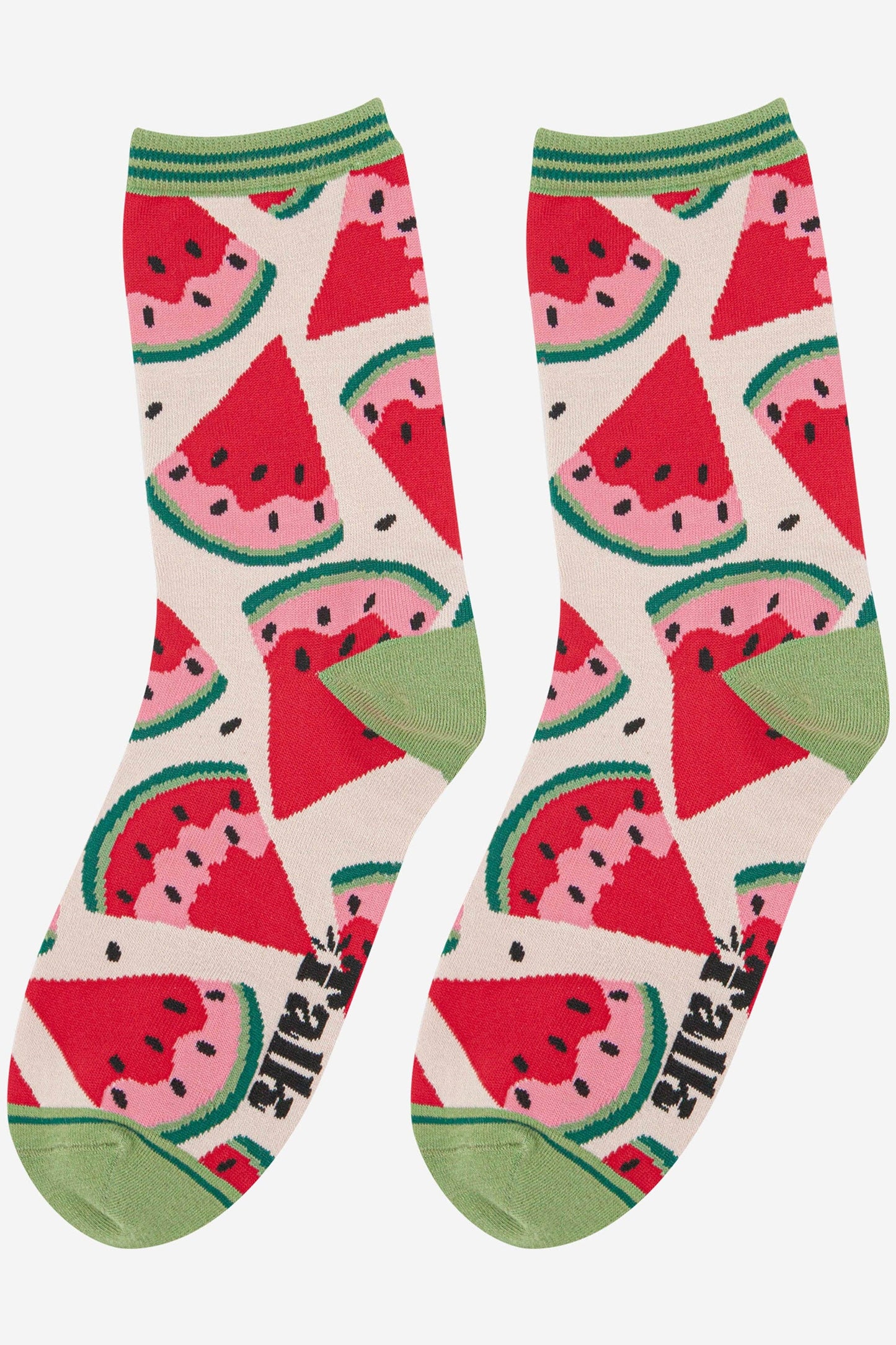 Watermelon Bamboo Socks