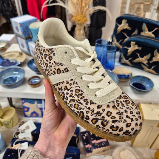 Chloe Cheetah Trainers