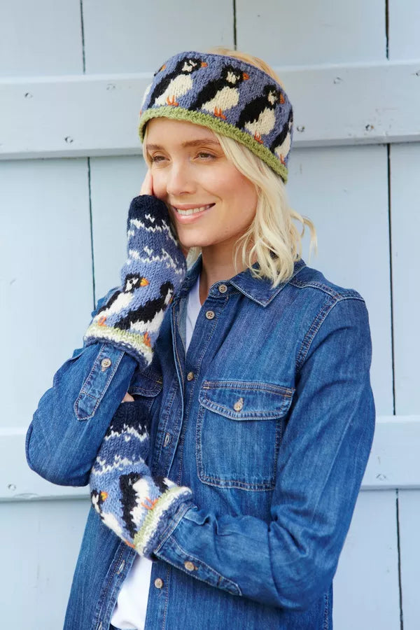 Circus of Puffins Handwarmers