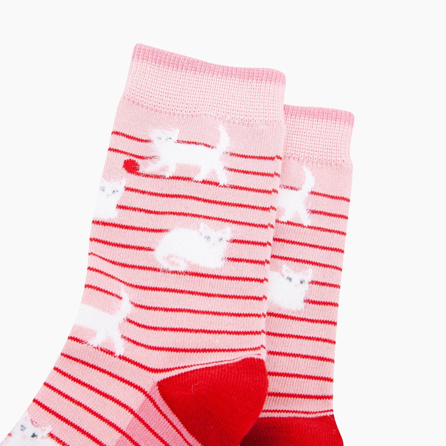 Cat & Yarn Bamboo Socks
