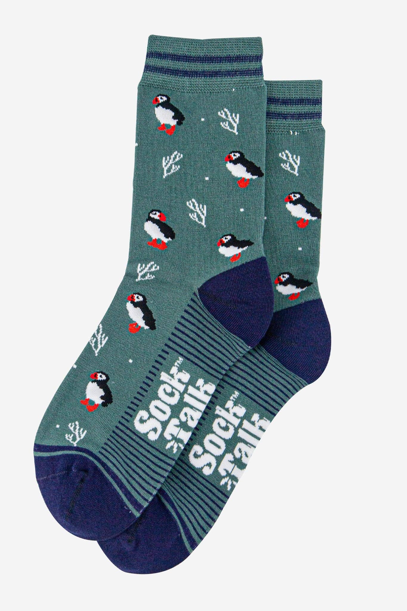 Puffin Bamboo Socks