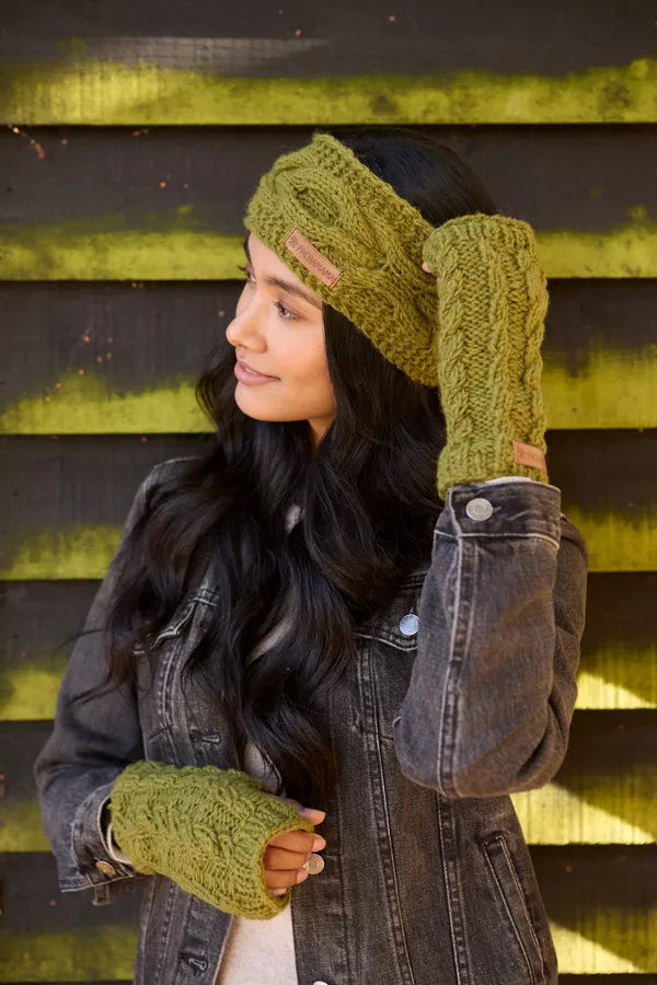 Chamonix Headband Moss